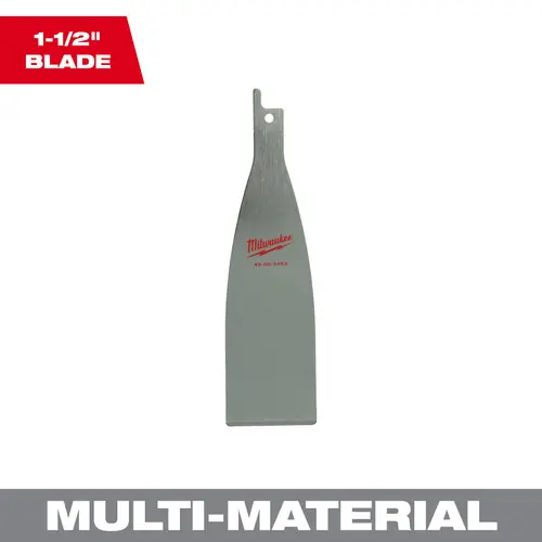 Premium Milwaukee Tool 49-01-5463 1-1/2 in. Scraper Blade, 5 Pack