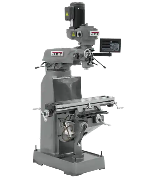 Best Choice JET JT9-691180 JVM-836-3 Mill With NMS800-DRO With X-Axis Powerfeed