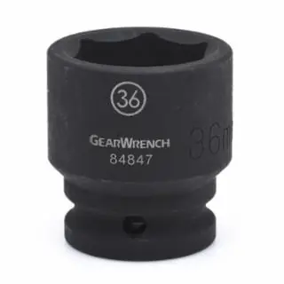Trusted Brand Gearwrench 84837 3/4" Drive 6 Point Standard Impact Metric Socket 26 mm