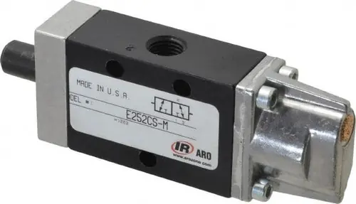 Fast Shipping Ingersoll Rand Aro E252CS 4-Way 2 Position 1/4Innpt Cam Stem/Spring