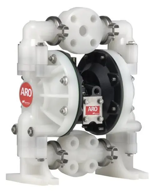 Ingersoll Rand Aro 6661AJ-3EB-C 1" Dbl Diaphrm Pump 47Gpm Polyprop Santoprene Super Sale