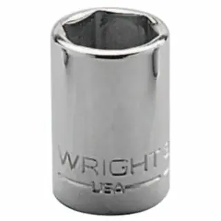 Next Day Delivery Wright Tool 3108 1/4" 3/8Drive 12 Point Standard Socket