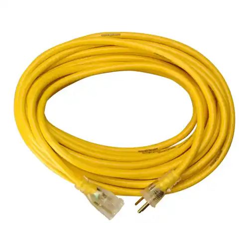 Certified Woods Wire 2886 25‘ Yellow 14/3 Sjtw-A Yellow Jacket Power Cord (12 EA)