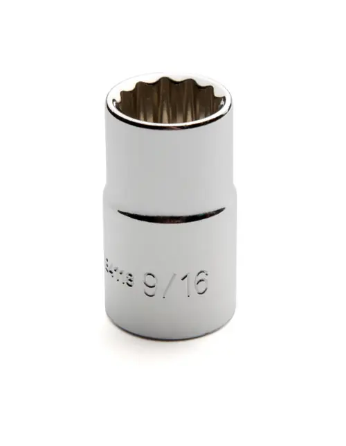 Bargain Wright Tool E3116 (6ea/Box) 3/8" Drive 12 Point Standard. Socket