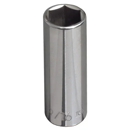 Same Day Shipping Klein Tools 65712 1/2-Inch Deep 6-Point Socket, 3/8-Inch Drive