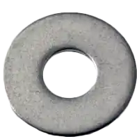 10 x 13/32" x 0.040 Flat Washers, 18-8 Stainless Steel A2, N400 Dimensional Equivalent, Qty 500 Authentic