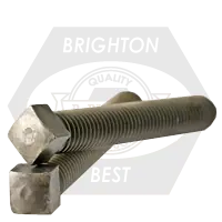Reduced Price 1/4"-20 x 3/8" Square Head Set Screws, 1/2 Dog Point, Plain Finish, Coarse (UNC), Case Hardened, Qty 100