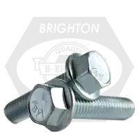 Weekend Sale M6-1.00 x 30 mm Flange Screws, Non-Serrated, Hex Head, Metric Class 10.9, Zinc Cr+3, Partial Thread, Coarse (UNC), DIN 6921, Qty 150