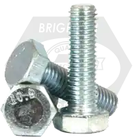 Shop Now M10-1.25 x 70 mm Hex Cap Screws, Metric Class 10.9, Zinc Cr+3 Bake, Partial Thread, Fine (UNF), Alloy Steel, DIN 960, Qty 100