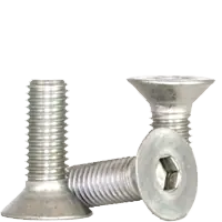 8-32 x 1/2" Flat Head Socket Cap Screw, 316 Stainless Steel, Fully Threaded, Qty 100 Professional Grade