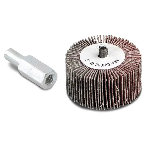 CGW Abrasives 41005 3 x 1 60 Ao 1/4-20 Thread Flap Wheels 20, 10 Pack Price Drop