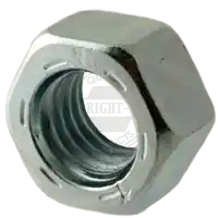 New Release 1/2"-20 Hex Nuts, Grade 8, Zinc-Clear Cr+3, Fine (UNF), Qty 100