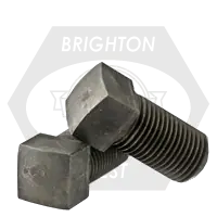 New Arrival 1"-14 x 4" Square Head Set Screws, Cup Point, Plain Finish, Fine (UNS), Case Hardened, Qty 10