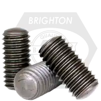 Limited Offer 3/8"-16 x 2" Socket Set Screws, Oval Point, Black Oxide, Coarse (UNC), Alloy Steel, Qty 100