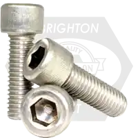 1/4"-20 x 2 1/2" Socket Head Cap Screws, 316 Stainless Steel, Partial Thread, Qty 50 Express Delivery