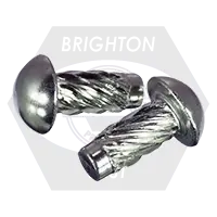 0 x 3/16" Drive Screws, Round Head, Type U, 304 Stainless Steel, Qty 1000 Special Discount
