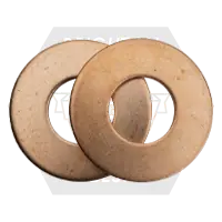 24 (3/8"S) x 7/8" x .057"-.067" Flat Washers, Silicon Bronze, Qty 500 Shop Now