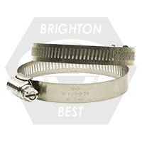 128 (5-5/8"-8-1/2") (143mm-216mm) 304 Stainless Steel Housing, Band, And Screw (Worm-Gear), Qty 25 In Demand