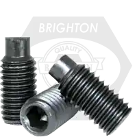 Mega Sale M16-2.00 x 16 mm Socket Set Screws, Dog Point, Metric Class 45H, Black Oxide, Coarse (UNC), Alloy Steel, ISO 4028 / DIN 915, Qty 1