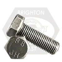 Premium M6-1.00 x 70 mm Hex Cap Screws, Metric Class 8.8, Plain Finish, Full Thread, Coarse (UNC), Medium Carbon Steel, DIN 933 / ISO 4017, Qty 100