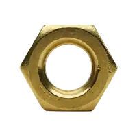 7/16"-20 Brass Hex Jam Nut (Inch), Qty 250 Best Price