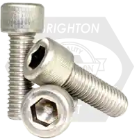 Special Discount 3/8"-24 x 3/8" UNF Socket Head Cap Screws, Fine, 18-8 Stainless Steel A2, Qty 100