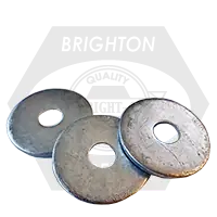 3/4" x 3" x 1/4" Round Plate Washers (Dock), Hot-Dipped Galvanized HDG, Qty 125 Weekend Sale