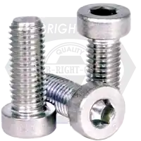 M5-0.80 x 35 mm Low Head Socket Cap Screws, 18-8 Stainless Steel A2, Partial Thread, Coarse (UNC), Qty 100 Reduced Price