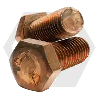 Limited Time 1/2"-13 x 3 1/4" Hex Cap Screws, Silicon Bronze, Full Thread, TFL 651, Made in USA, Qty 25