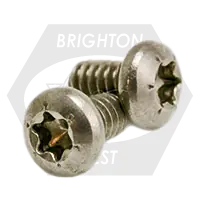 Exclusive Offer M2.5-0.45 x 8 mm Machine Screws, Torx Pan Head, T8 Drive 6-Lobe, 18-8 Stainless Steel A2, Full Thread, Metric ISO 14583, Qty 1000