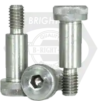 Top Pick 3/4"-5/8-11 x 5" Socket Shoulder Screws, 18-8 Stainless Steel A2, Coarse (UNC), Qty 10