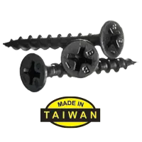 6-18 x 1" Bugle Head Phil, Fine, Proferred Drywall Screw Black Phosphate, Qty 5 Latest