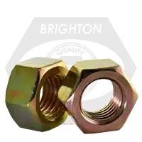 7/8"-14 Hex Nuts, Grade 5, Zinc-Yellow Cr+6, Qty 300 Get Yours