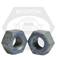 Mega Sale 1 3/4"-5 Heavy Hex Nuts, Grade DH, A563, Hot-Dipped Galvanized HDG, No Wax , Coarse (UNC), (Bo x ), Qty 18