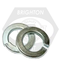 Genuine 1 3/4" Regular Split Lock Washers Zinc Cr+3, Qty 100