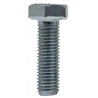 3/8"-24 x 1 3/8" Hex Cap Screws, Grade 5, Zinc Cr+3, Full Thread, Made in China, Qty 675 Best Choice