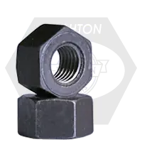 Discount 1 3/8"-8 Heavy Hex Nuts, Grade 2H, Plain Finish, A194 / SA 194, Made in USA, Qty 190