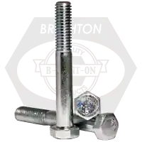 Free Returns 1/2"-20 x 3 1/4" Hex Cap Screws, Grade 2, Zinc Cr+3, Partial Thread, Qty 250