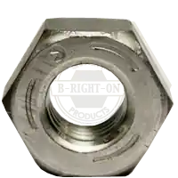 1 1/8"-7 Heavy Hex Nuts, Grade C, A563, Plain Finish, Coarse (UNC), Qty 75 Professional Grade