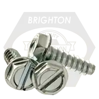 Best Choice 10-16 x 1" Self-Tapping Screws, Phillips Pan Head, Type B, Zinc Cr+3, Full Thread, Qty 3700