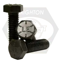 1 1/4"-12 x 5 1/2" Hex Cap Screws, Grade 8, Plain Finish, Fine (UNF), Alloy Steel, Made in USA, Qty 15 Markdown