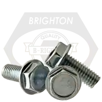 Buy Direct 10-32 x 5/8" Machine Screws, Indented Hex Washer Head HWH, Zinc Cr+3, Full Thread, Fine (UNF), Qty 4500