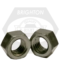 Fast Shipping 3"-12 Hex Nuts, Plain Finish, Fine (UNF), Low Carbon Steel, Qty 6