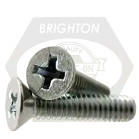 Special Discount 10-32 x 4" Machine Screws, Phillips Flat Head, Zinc Cr+3, Full Thread, Qty 750