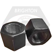 Fan Favorite 1"-14 High Nuts, Hardened, Grade 8, Plain Finish, Qty 60