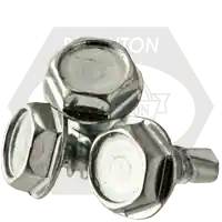 Best Choice 1/4"-14 x 3" Self-Drilling Screws, Phillips Pan Head, 3 Point, Zinc Cr+3, Full Thread, Qty 800