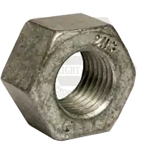 Must Have 1 5/8"-8 Heavy,Metal Keg Hot Dip Galvanized Hex Nuts A194 / Sa 194 2H Heavy 8 Pitch, Hot-Dipped Galvanized HDG, (Barrel), Qty 120