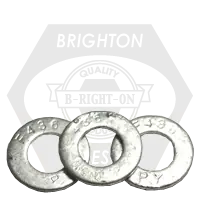 Fast Shipping 1" x 2" Structural Flat Washers, F436, Hot-Dipped Galvanized HDG, Medium Carbon Steel, Qty 500