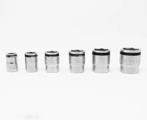 Ko-ken RS2450AS/6 1/4" Sq.Dr. Nut-Grip SAE Short Socket Rail Set, 6 pcs. In Demand