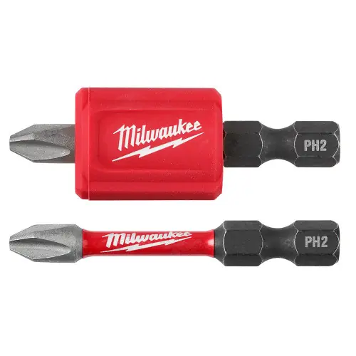 Milwaukee Tool 48-32-4550 3PC SHOCKWAVE Impact Duty Magnetic Attachment and PH2 Bit Set, 3 Pack Weekend Sale